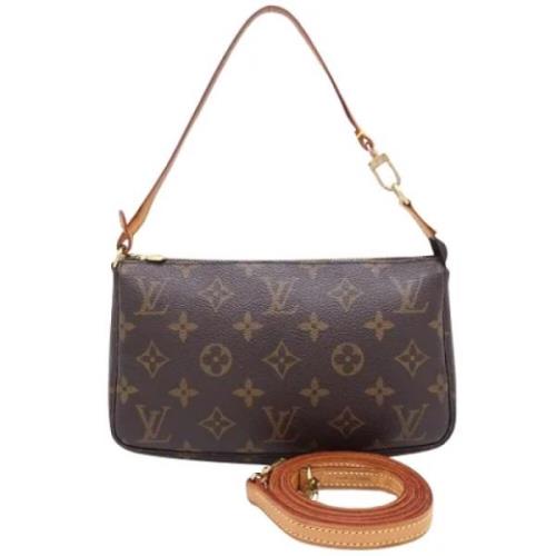 Pre-owned Canvas louis-vuitton-tasker