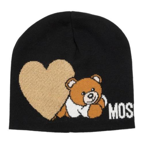 Abstrakt Multifarvet Teddybjørn Beanie