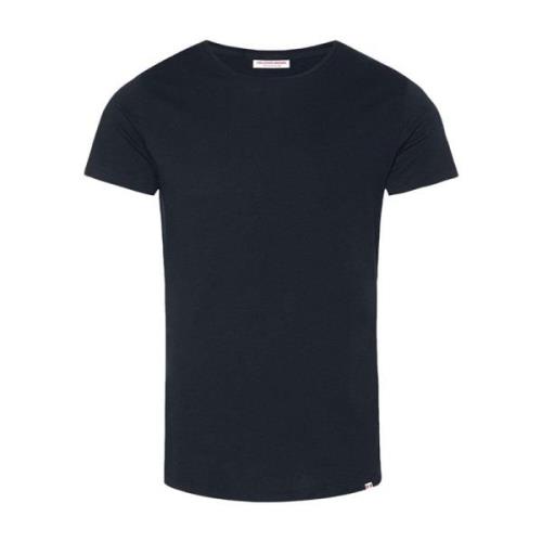 Marineblå T-shirt med stil 259555