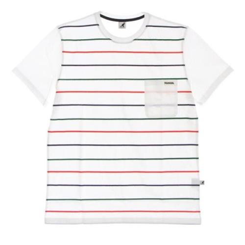 Stribet Heritage T-shirt Off White