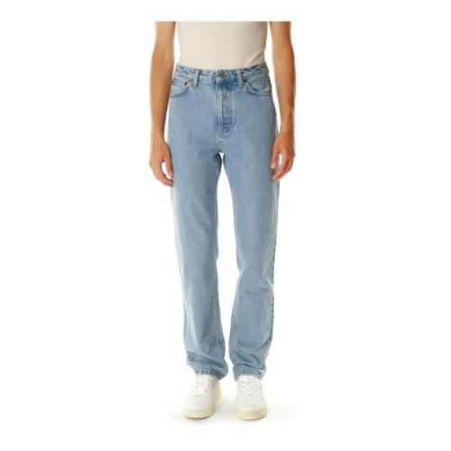 Højtaljede Straight Fit Jeans