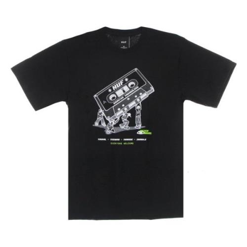 Sort Soundclash Tee Herre T-shirt