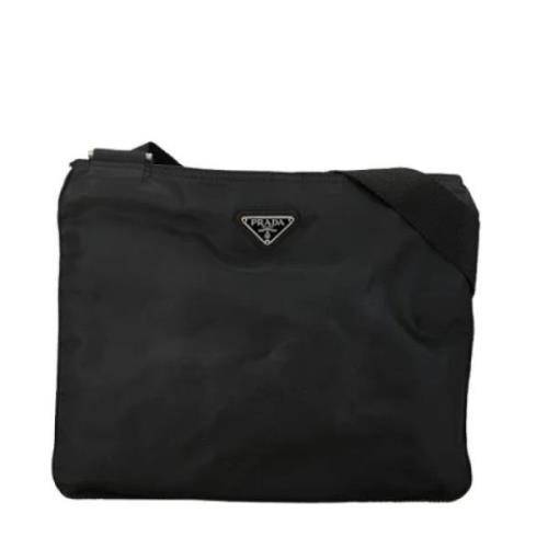 Pre-owned nylon prada-tasker