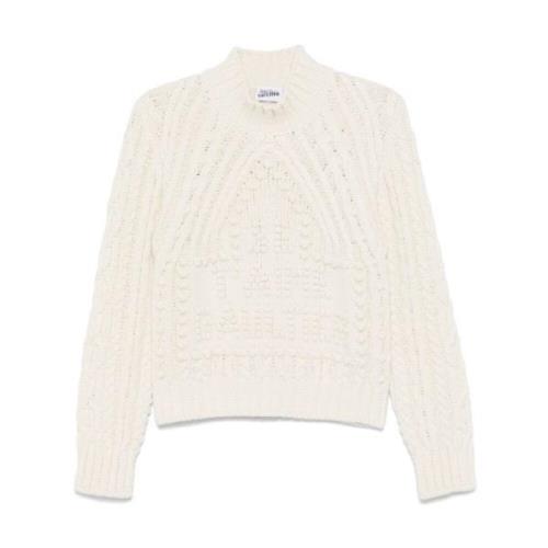 Chunky Strik Høj Hals Sweater