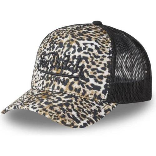 Dyretryk trucker cap brun