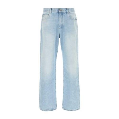 Bredbenet Denim Jeans