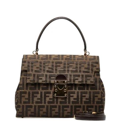 Pre-owned Canvas fendi-tasker