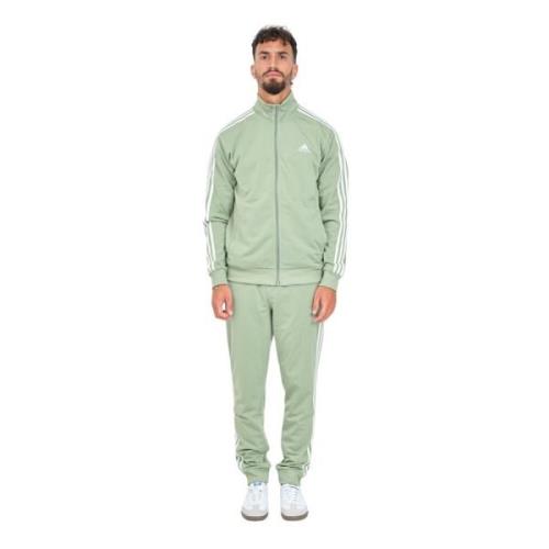 Sporty Grøn Tracksuit Basic 3-Stripes