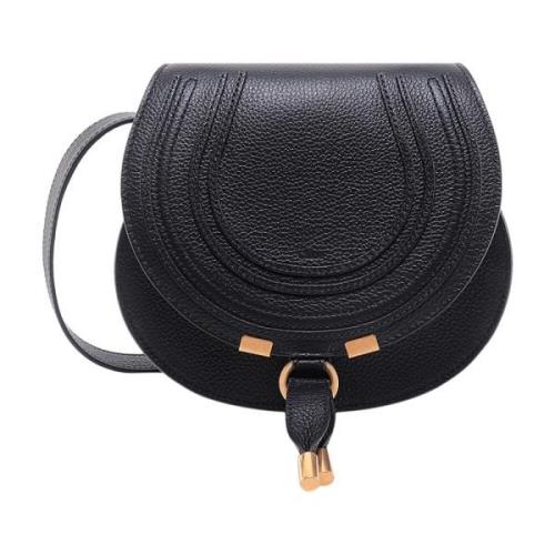 Elegant Læder Cross Body Taske