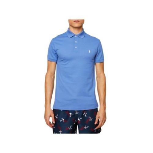 Slim Fit Piqué Bomuld Polo Skjorte