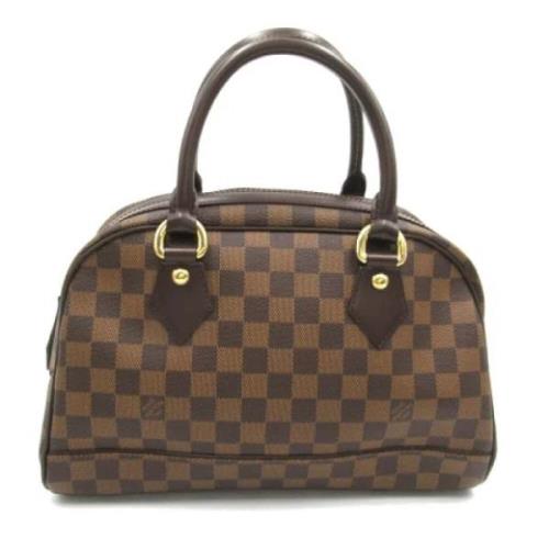 Pre-owned Coated canvas louis-vuitton-tasker