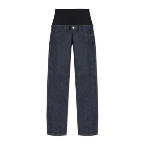 Jeans med elastisk talje