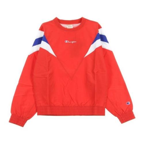 Rød/Hvid Crewneck Sweatshirt til Mænd