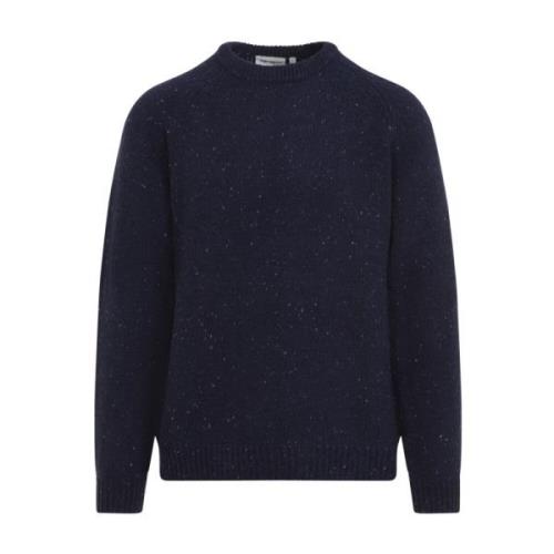 Blå Klassisk Sweater AW24