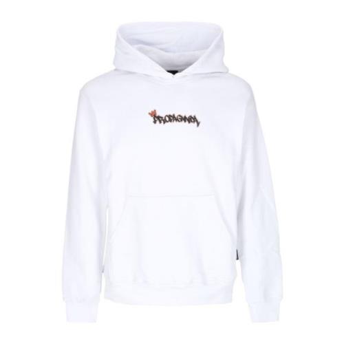 Hvid Prince Hoodie Langærmet Sweatshirt