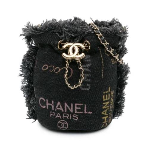 Pre-owned Denim chanel-tasker