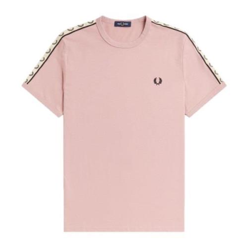 Ringer T-shirt Støvet Rose Sort