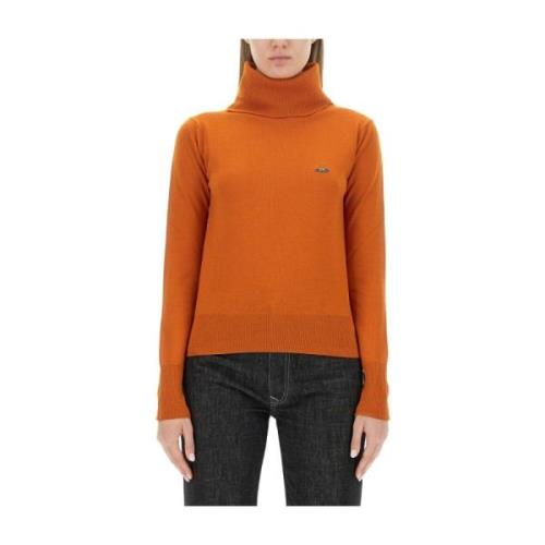 Slim Fit Uld Turtleneck Giulia