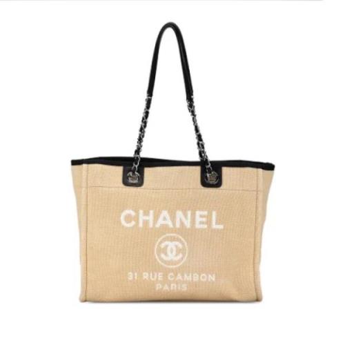 Pre-owned Canvas chanel-tasker