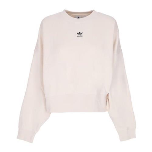 Hvid Cropped Crewneck Sweatshirt Essentials