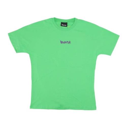 Enkel Logo Tee Lime/st Lilla