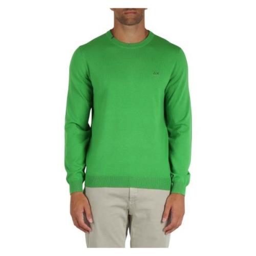 Merino Wool Cotton Broderet Sweater