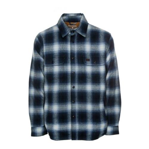 Polstret Shadow Check Overshirt