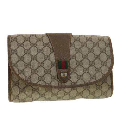 Pre-owned Canvas gucci-tasker