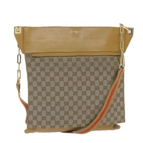 Pre-owned Canvas gucci-tasker