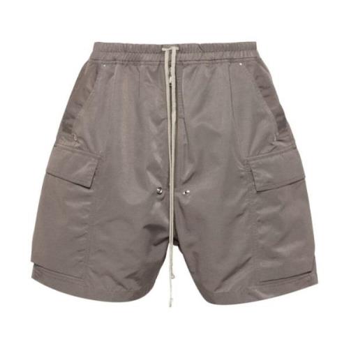 Casual knælang grå shorts