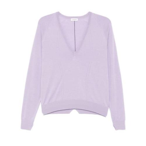 Lilla Strik V-Hals Sweater