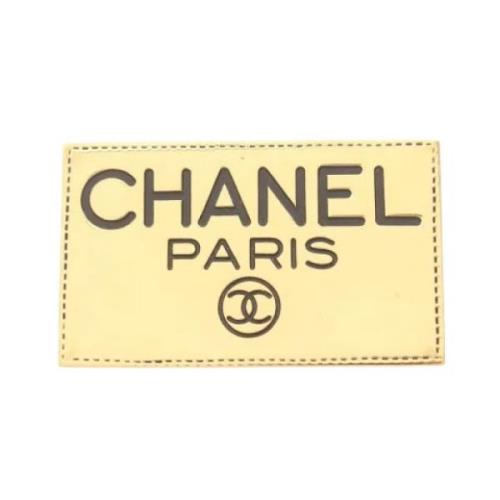 Pre-owned Farvet Guld chanel-smykker