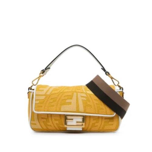 Pre-owned Canvas fendi-tasker