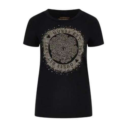 Camelia Rund Hals Damer T-Shirt