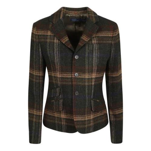 Plaid Multi Ethn Blazer