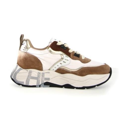 Beige Clubs Sneakers til Kvinder