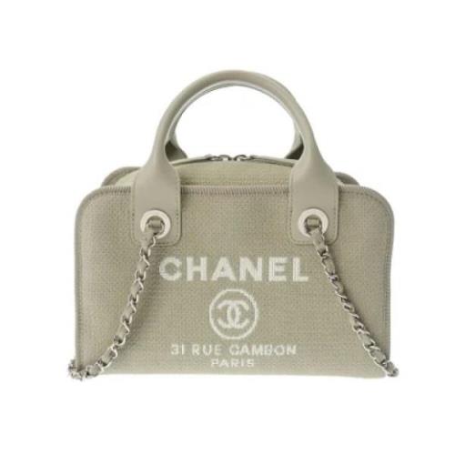 Pre-owned Canvas chanel-tasker