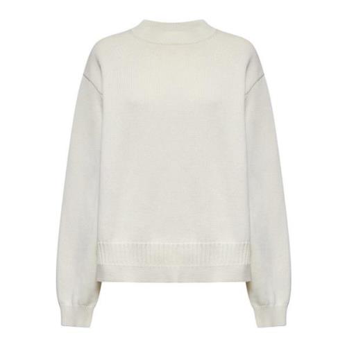 Rib Crew Neck Sweaters