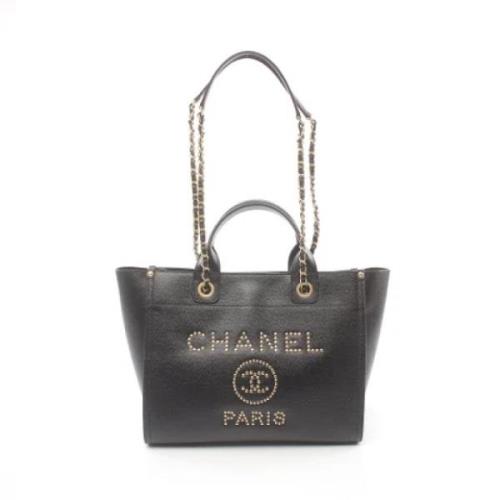 Pre-owned Canvas chanel-tasker