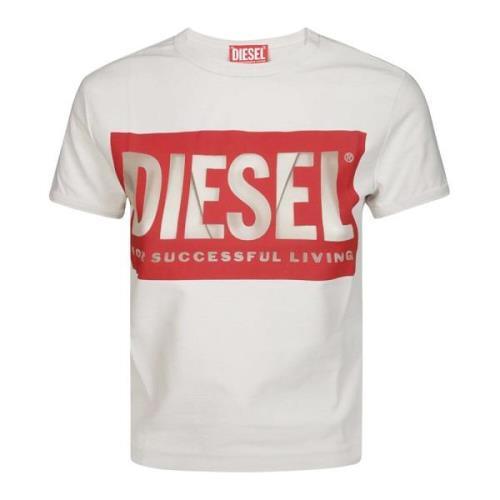 Logo T-shirt i trendy stil