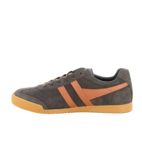 Orange Suede Harrier Sko