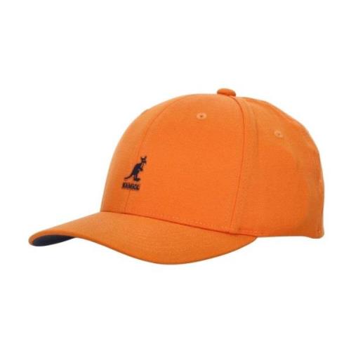 Buet Uld Baseball Kasket Abrikos Orange