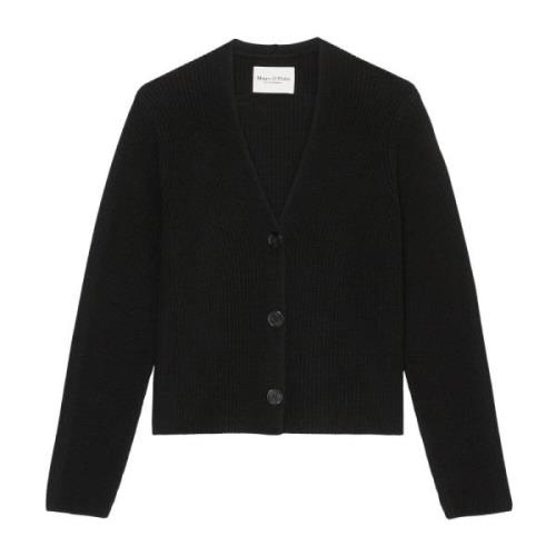 V-hals cardigan afslappet