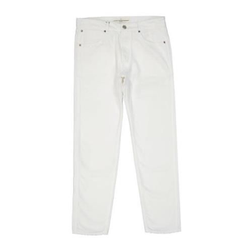 Hvid Bomuld Denim Jeans SS22