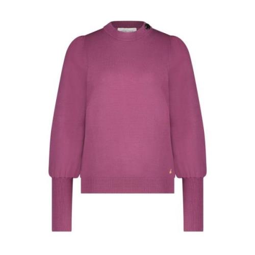 Lilla Rund Hals Pullover