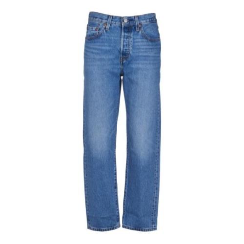 Klassiske lige ben crop jeans