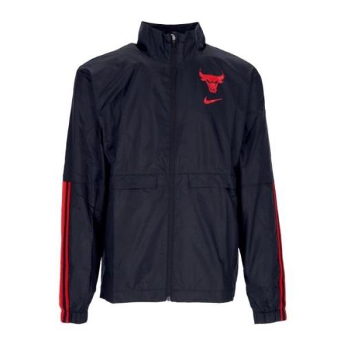 Chicago Bulls Tracksuit Jakke Sort/Rød