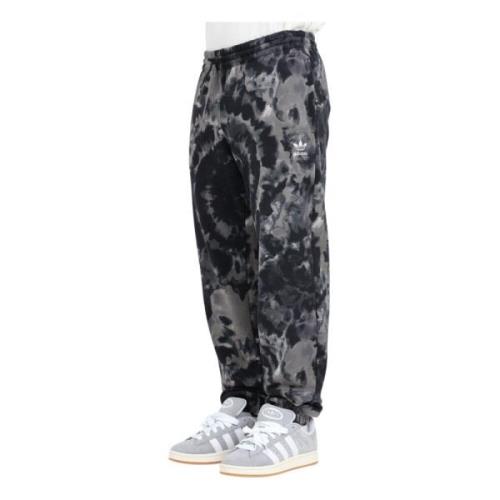 Tie-Dye Sorte Sporty Bukser