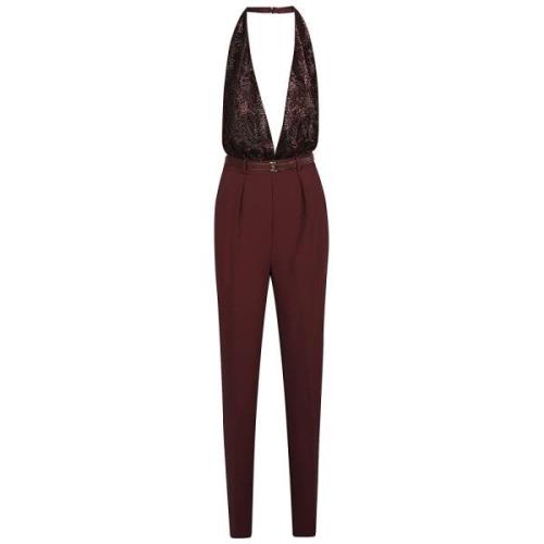 Stilfuld Bæltet Jumpsuit