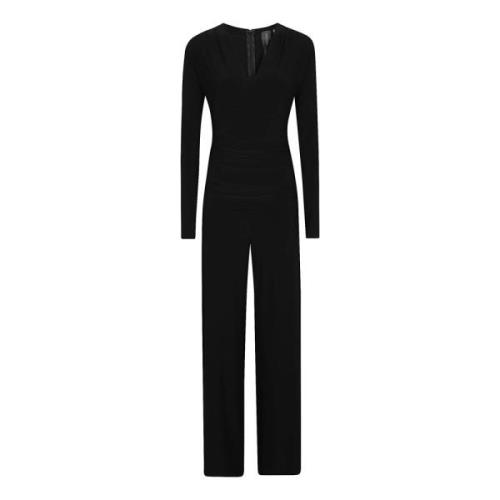 V-hals jumpsuit til kvinder